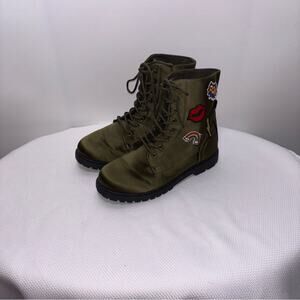 Etc! Love Lace Up Boots Size XL (10)